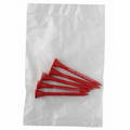 Long Golf Tee Pack w/ 5 Golf Tees